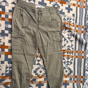 Women's Olive Cargo Pants